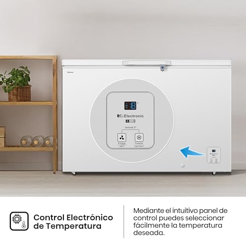 Thumbnail 12 de Hisense FT484D4AWLYD arcón congelador Class D de 372 L con Congelamiento Rápido