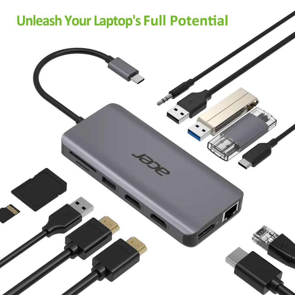 Detalle de Acer 12in1 Type C dongle