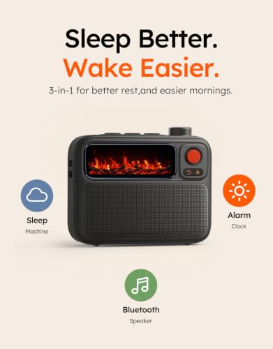 Thumbnail 1 de Divoom Flowtoo White Noise Machine, Bluetooth Speaker & Alarm Clock