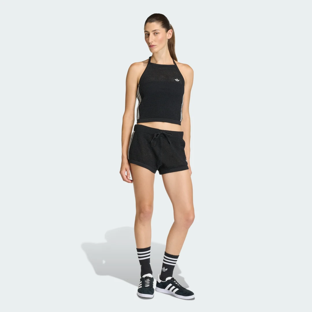 Thumbnail 2 de Adidas Camiseta de Punto con Ganchillo — color Negro