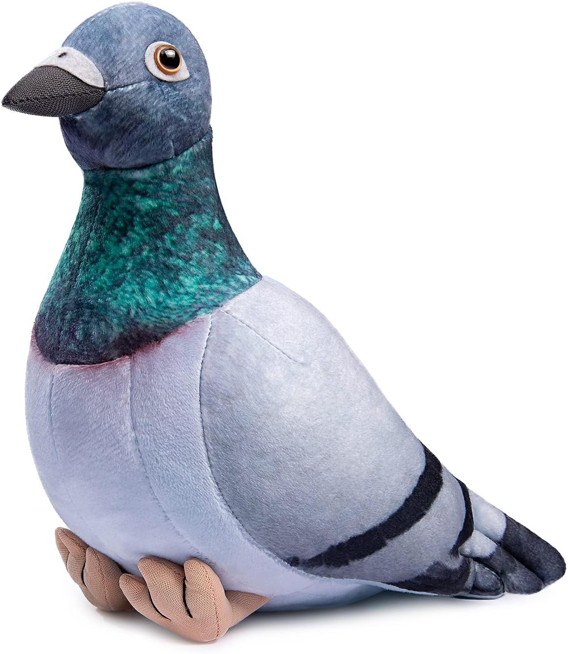 Detalle de lilizzzhoumax Pigeon Plush 9inch: Realistic Rock Dove Stuffed Toy