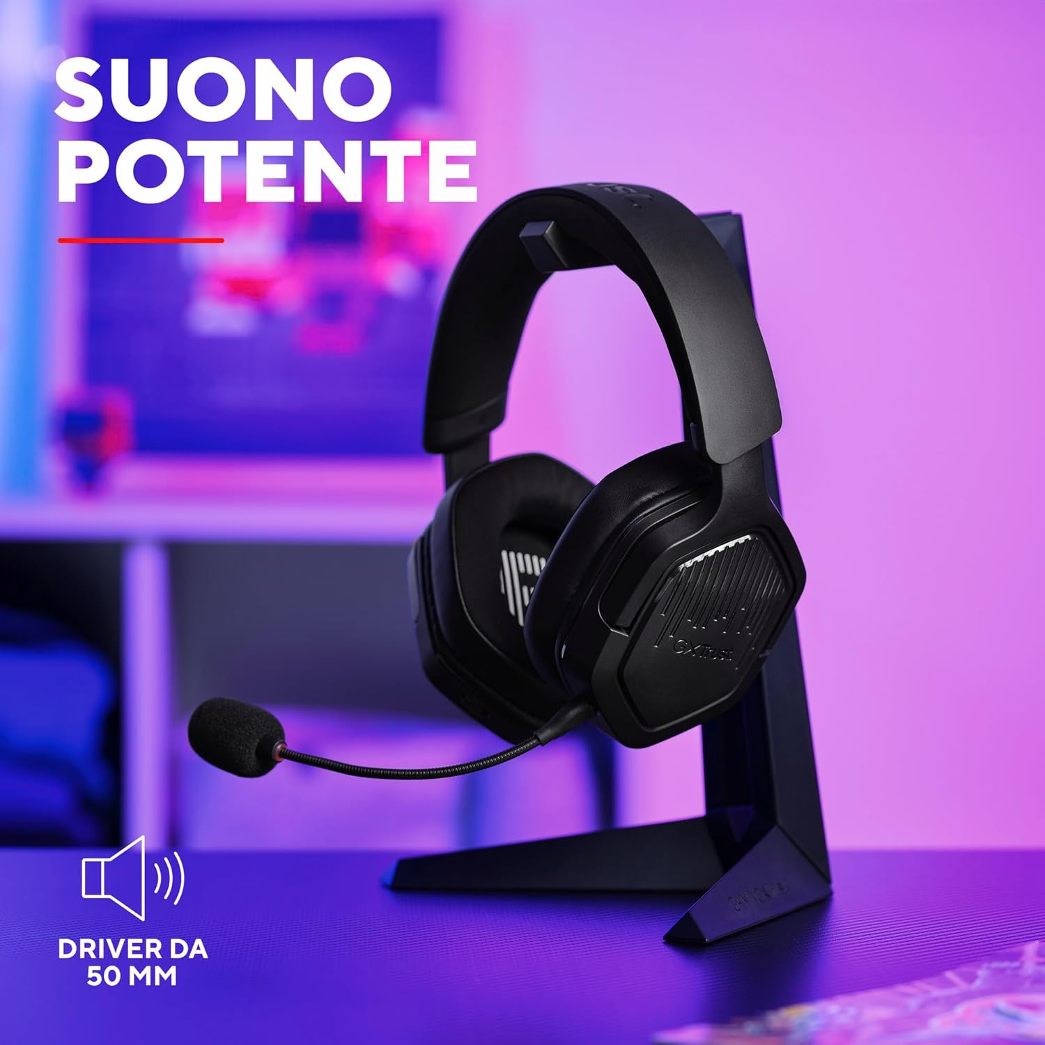 Thumbnail 4 de Trust Gaming GXTrust 1493 Ravox Cuffie Gaming Wireless