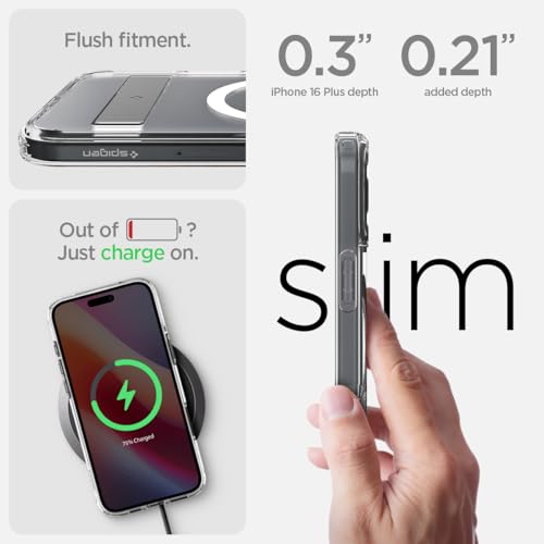 Thumbnail 5 de Spigen Coque iPhone 16 Plus, 6,7 pouces, transparent ⚙