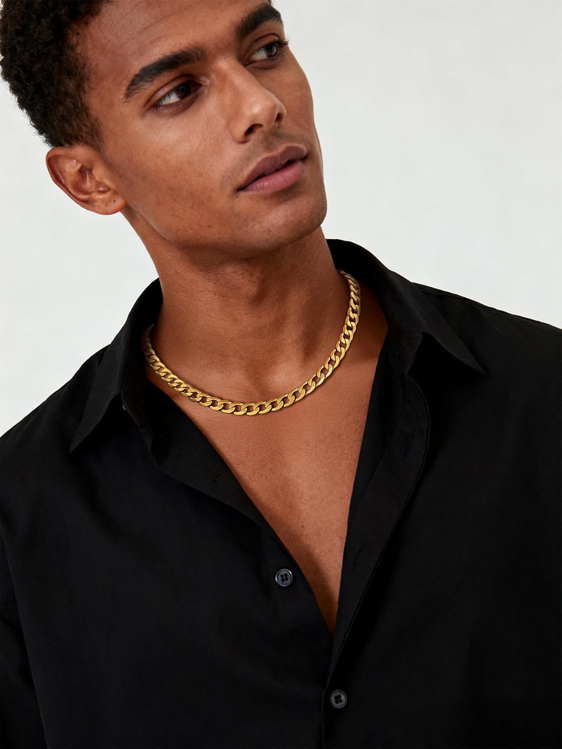 Thumbnail 3 de ChainsPro Chaine Acier Inoxydable Homme – Collier Miami Cubaine 4/6/9/13 mm