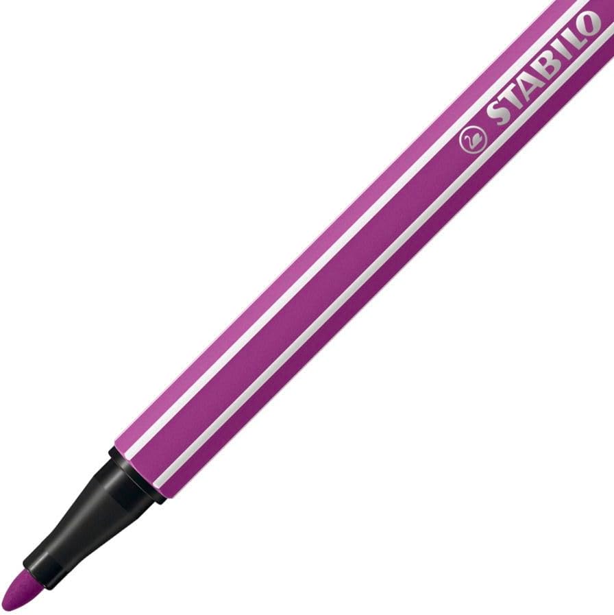 Detalle 2 de STABILO Pen 68 – Pennarello Premium, Astuccio da 18 Colori assortiti