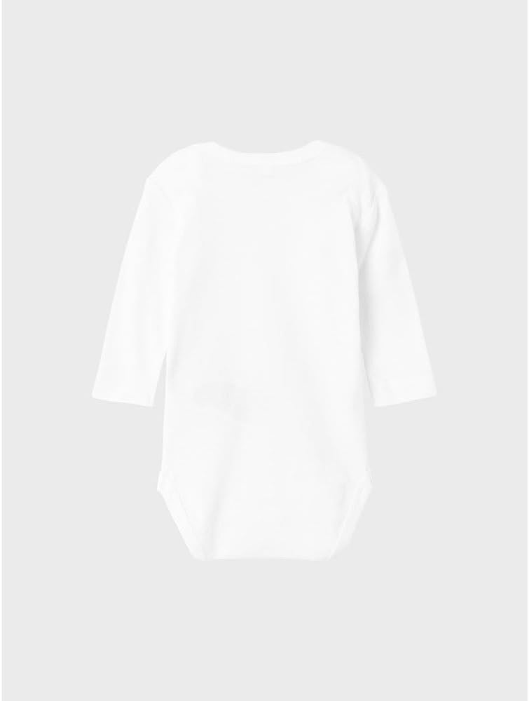 Thumbnail 2 de NAME IT Baby – Mädchen Nbnbody 2p LS Solid White Noos Body (1er Pack)