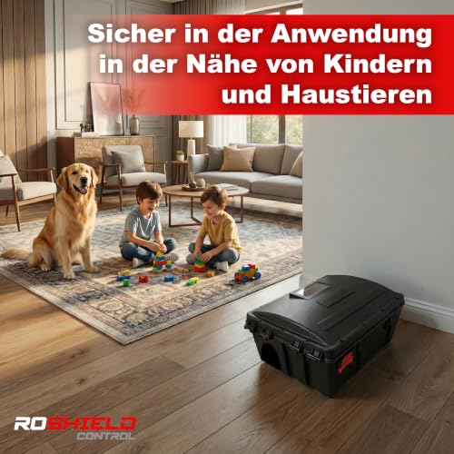 Thumbnail 7 de Roshield 2 x Schutzbox für Externe Rattenfallen – giftfrei, grüne Profi-Qualität