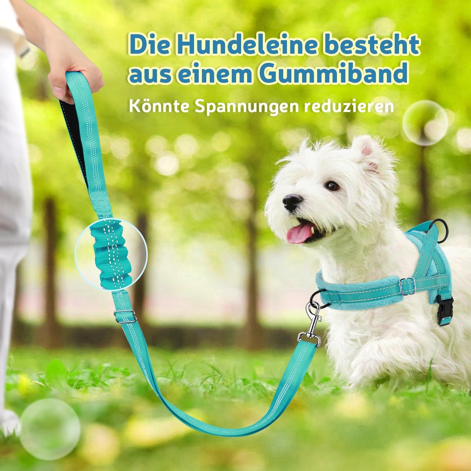 Detalle 1 de SlowTon Hundegeschirr Anti-Zug Welpengeschirr