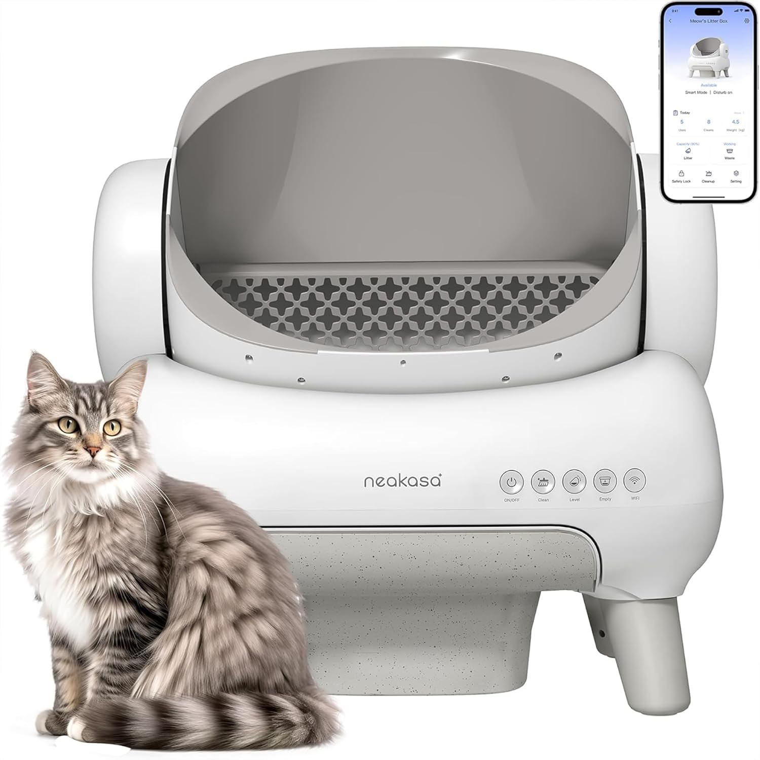 Detalle de Neakasa M1 Plus Lite cat litter tray