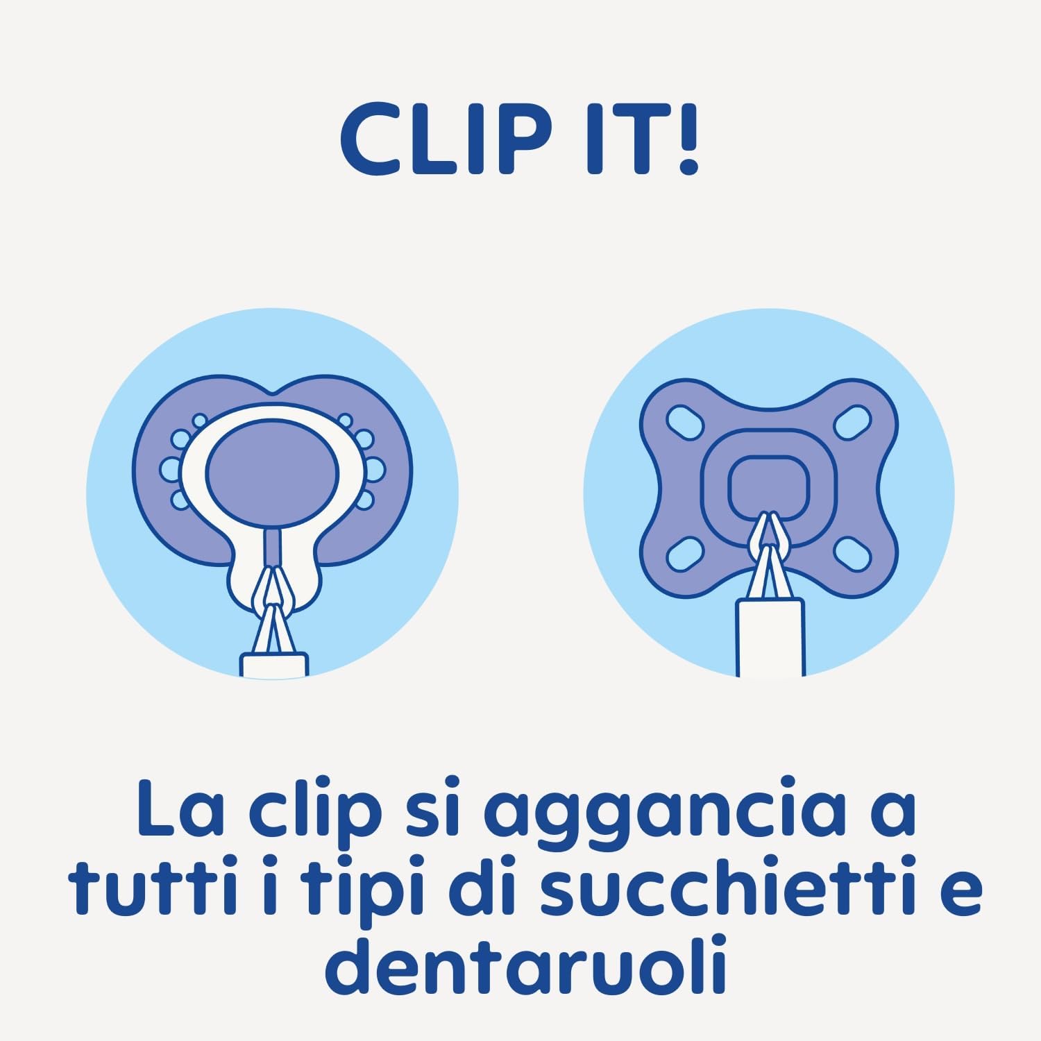 Detalle 2 de MAM Clip & Cover Catenella portaciuccio 👶