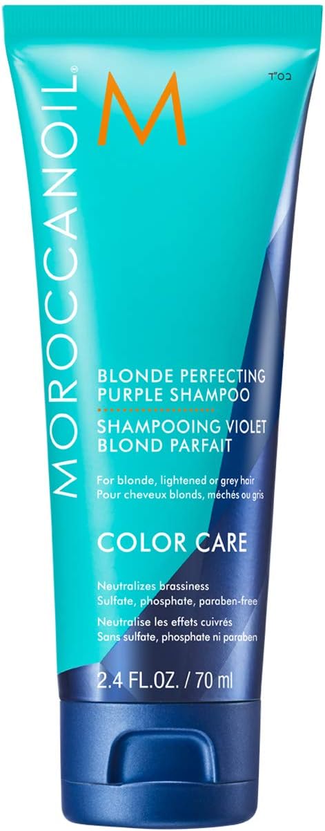 Detalle de Moroccanoil Blonde Perfecting Purple Shampoo