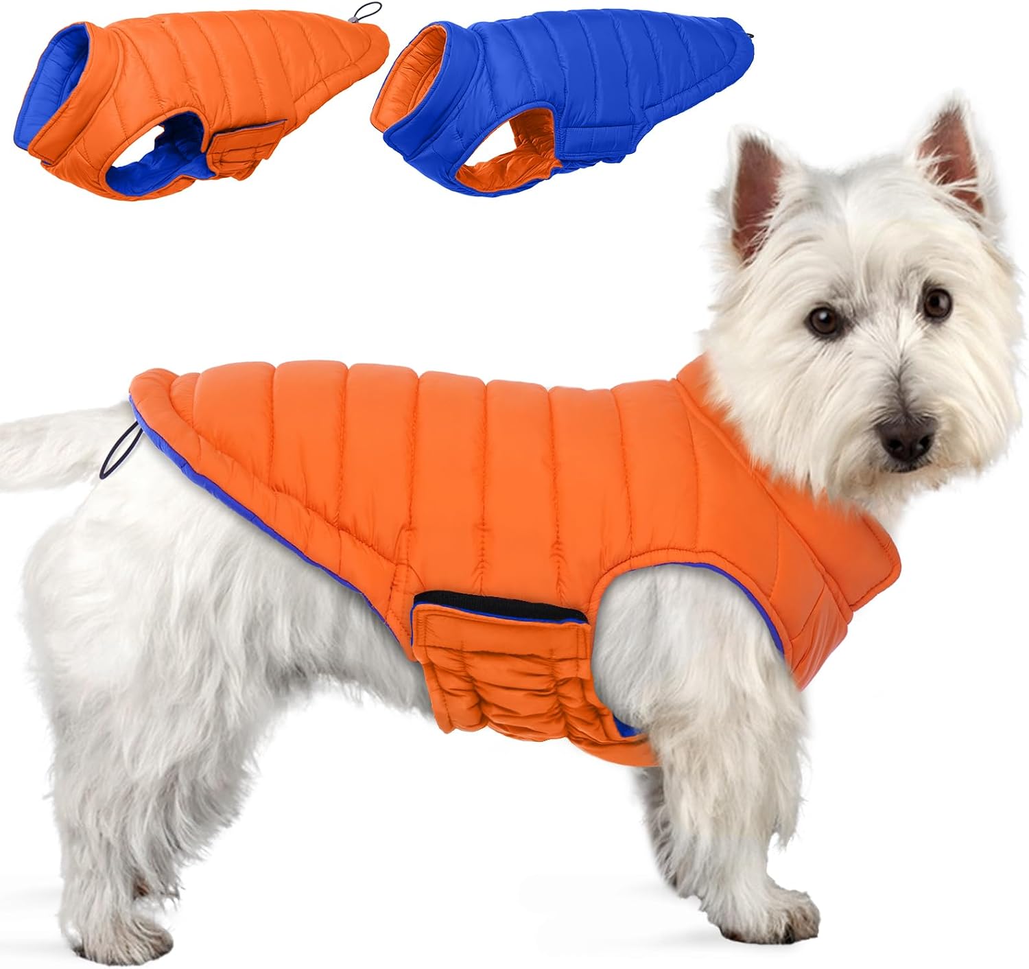 Detalle de Lelepet Reversible Dog Winter Coat