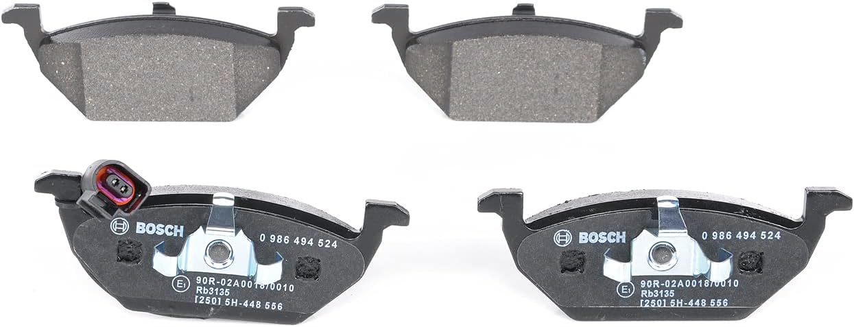 Detalle de Bosch BP1445 – Plaquettes de frein avant sans cuivre (Low-Metallic), jeu de 4