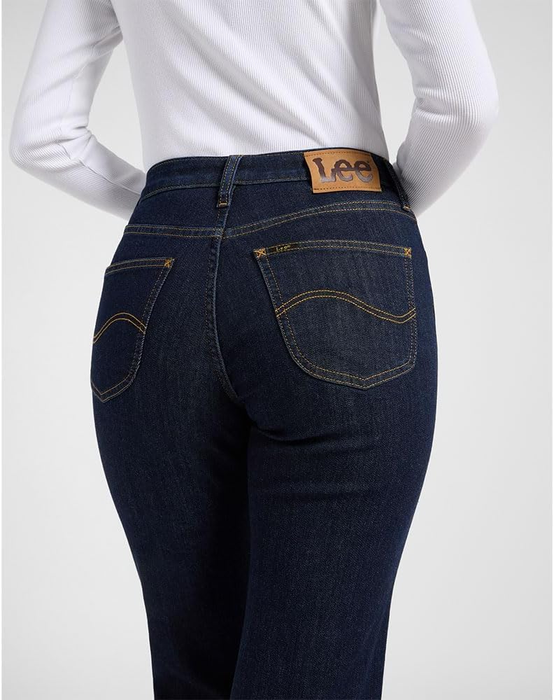 Thumbnail 2 de Lee Women's Carol Jeans: jeans regular straight per donna, comfort medio-elasticizzato