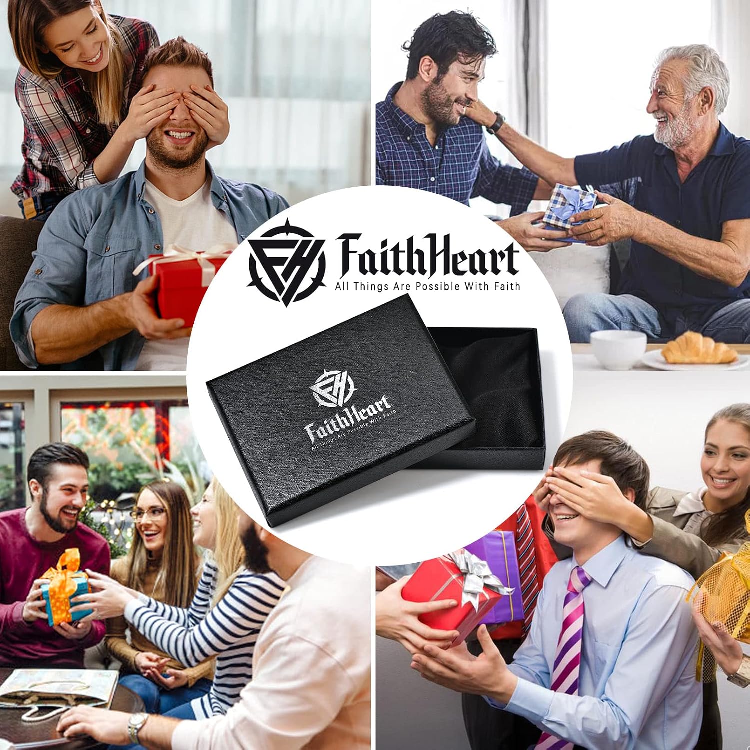 Thumbnail 6 de FaithHeart Bracelet Viking 316L Acier