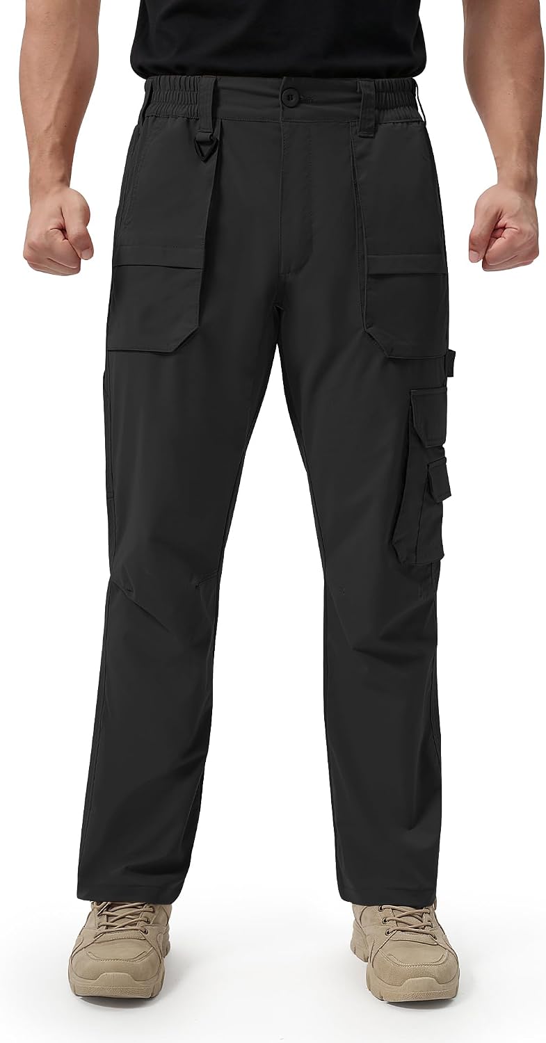 Detalle de NATUVENIX Tactical Pants with 9 Pockets