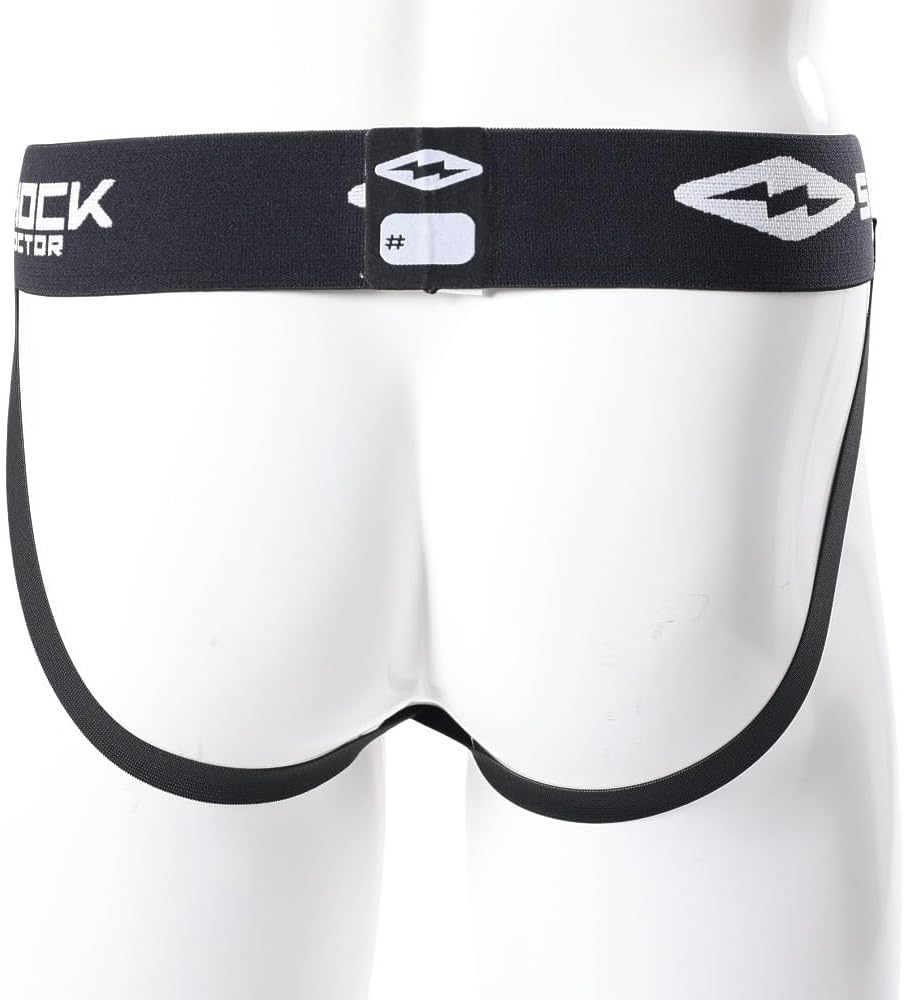 Detalle de Shock Doctor 218 コアサポーターCP ファウルカップ用、吸汗速乾メッシュポケット