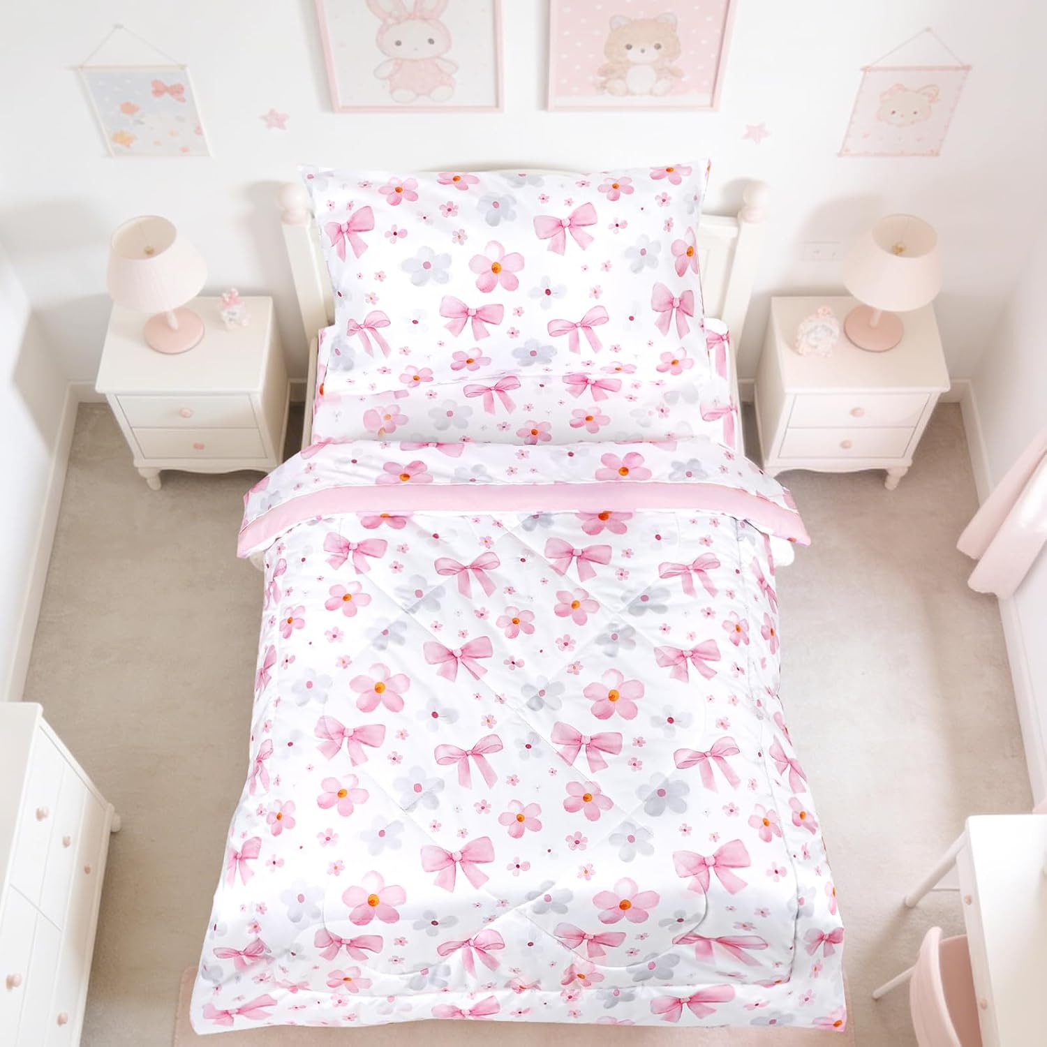 Detalle de Hooyax Toddler Bedding Set, Microfiber