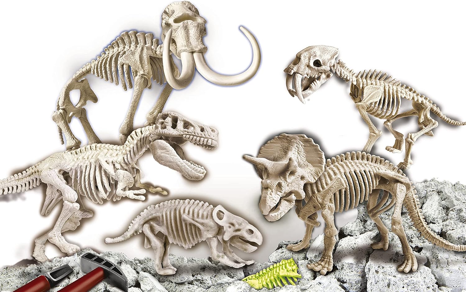 Detalle 2 de Clementoni 59258 Dino Mega-Collection 7+