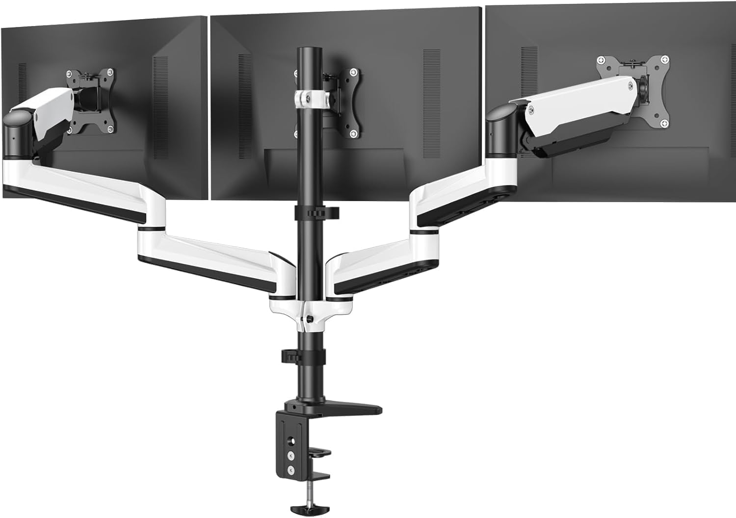 Detalle de HUANUO Triple Monitor Stand 17–32-Inch