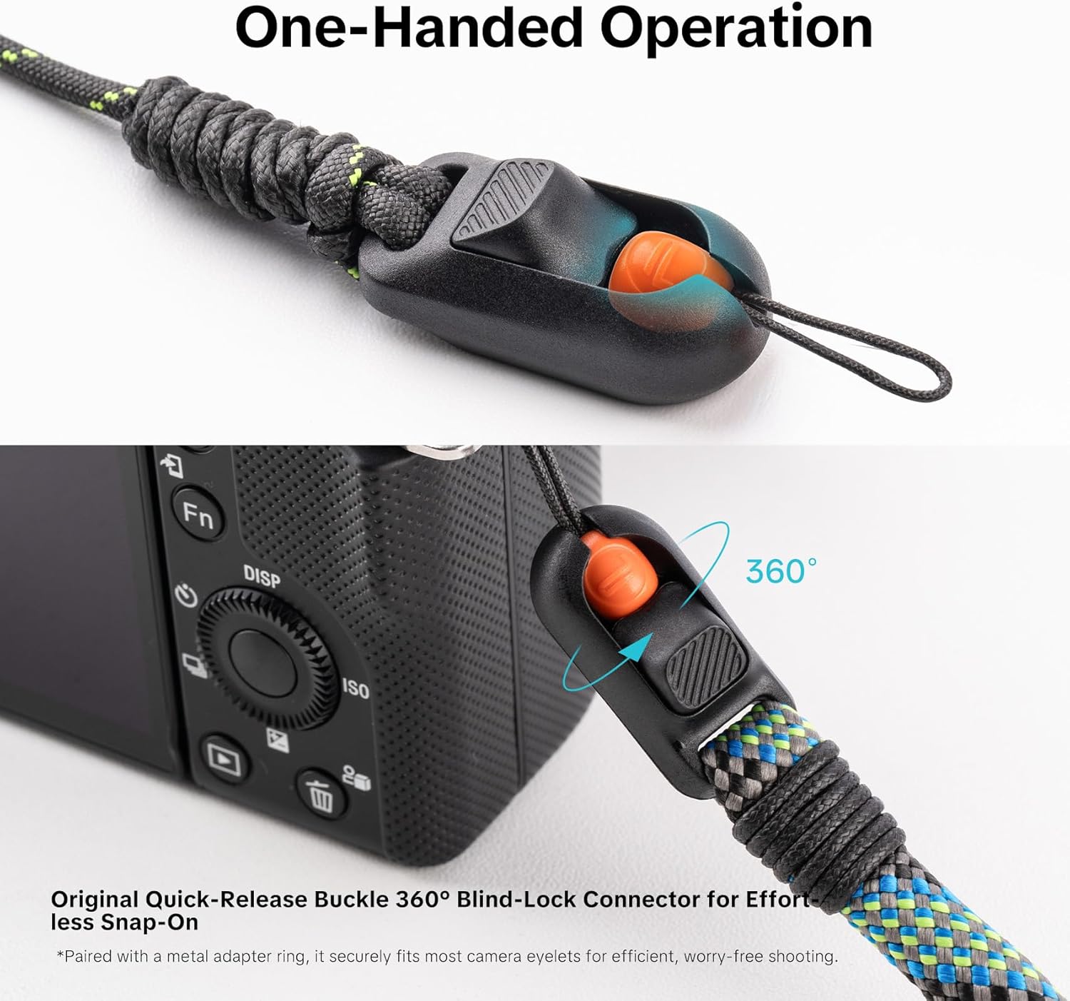 Thumbnail 1 de PGYTECH Cinturino da polso sottile per fotocamera con sgancio rapido