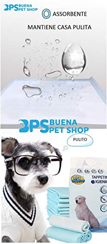 Thumbnail 8 de Tappetini igienici per cani 60x60 cm, 100 pezzi con assorbenza e odore controllato – BPS Buena Pet Shop