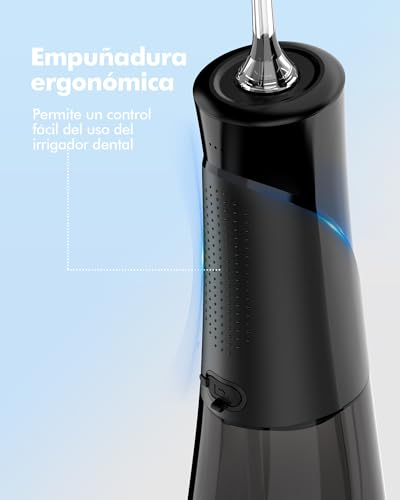 Thumbnail 6 de WAFLOO Irrigador Dental Portátil: 5 Modos, 6 Boquillas y Tanque de 300 ml para Casa y Viaje