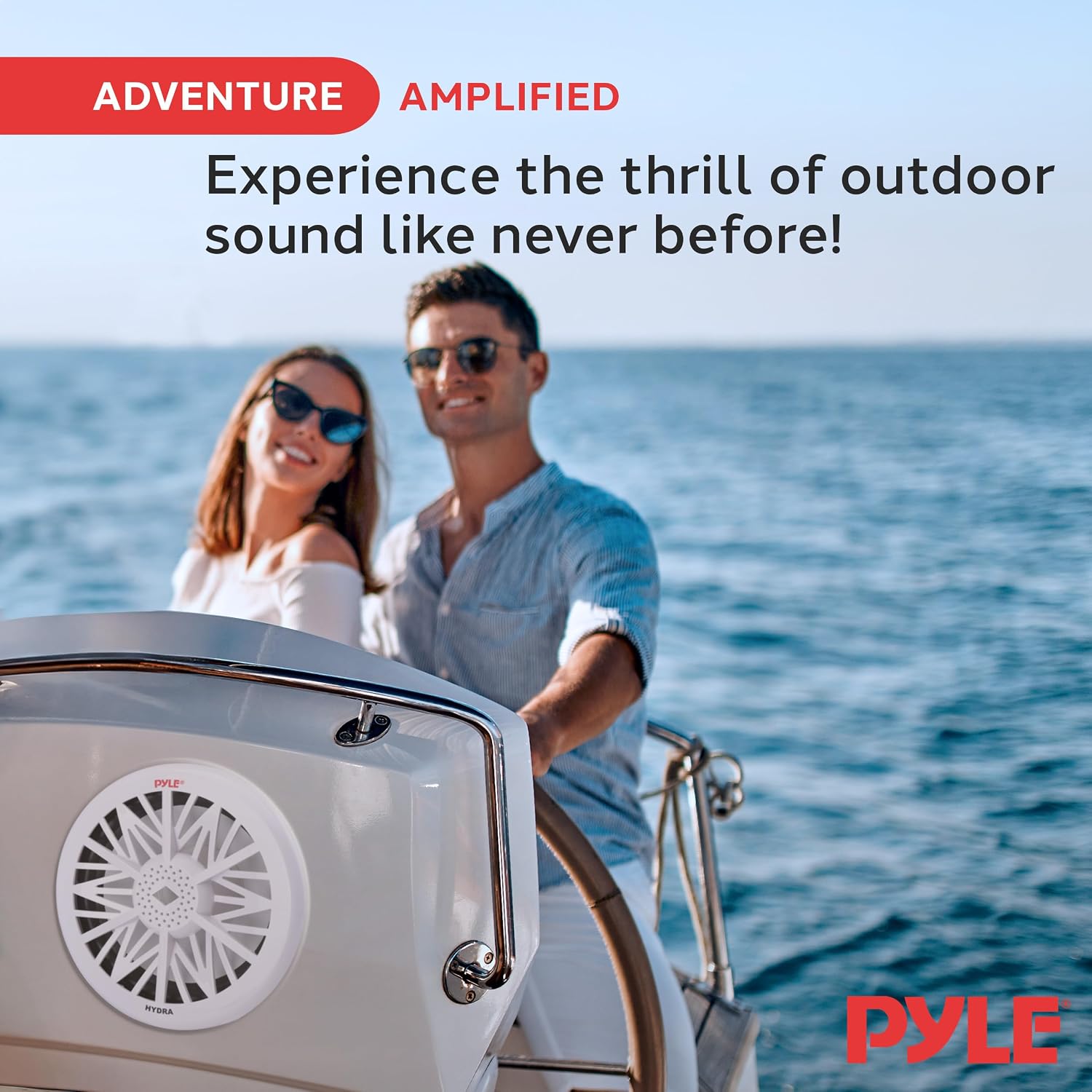 Thumbnail 6 de Pyle PLMRW10 10 inch 500W 4 Ohm Marine Subwoofer – White