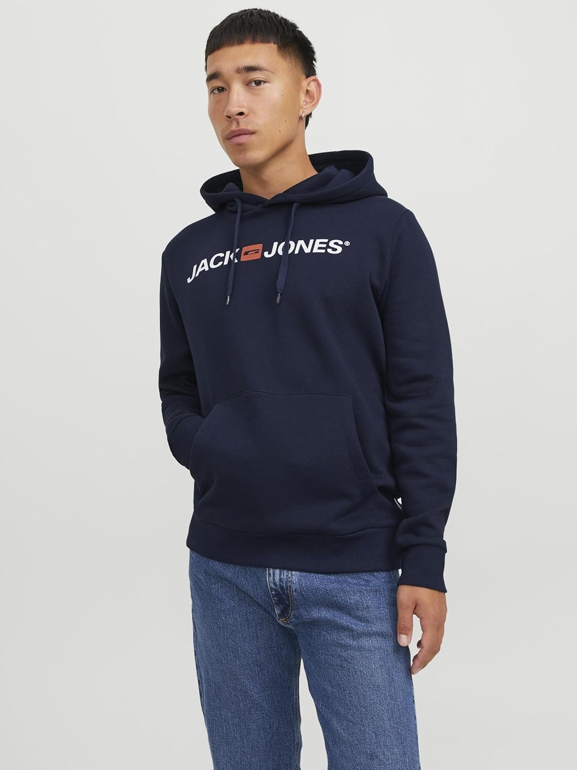 Thumbnail 1 de Jack & Jones Mens Corp Logo Hoody – Navy Blazer (XX Large)