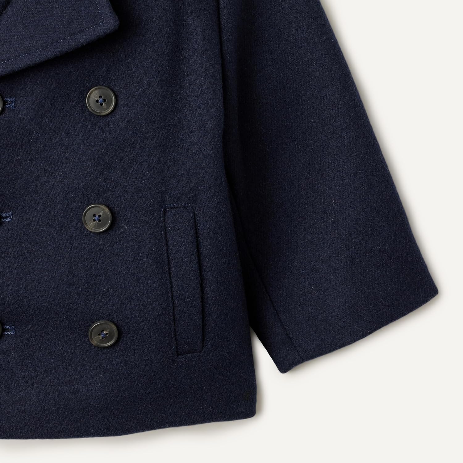 Thumbnail 2 de Amazon Essentials x Sofia Grainge Toddler and Baby Boys' Wool Blend Double Breasted Coat