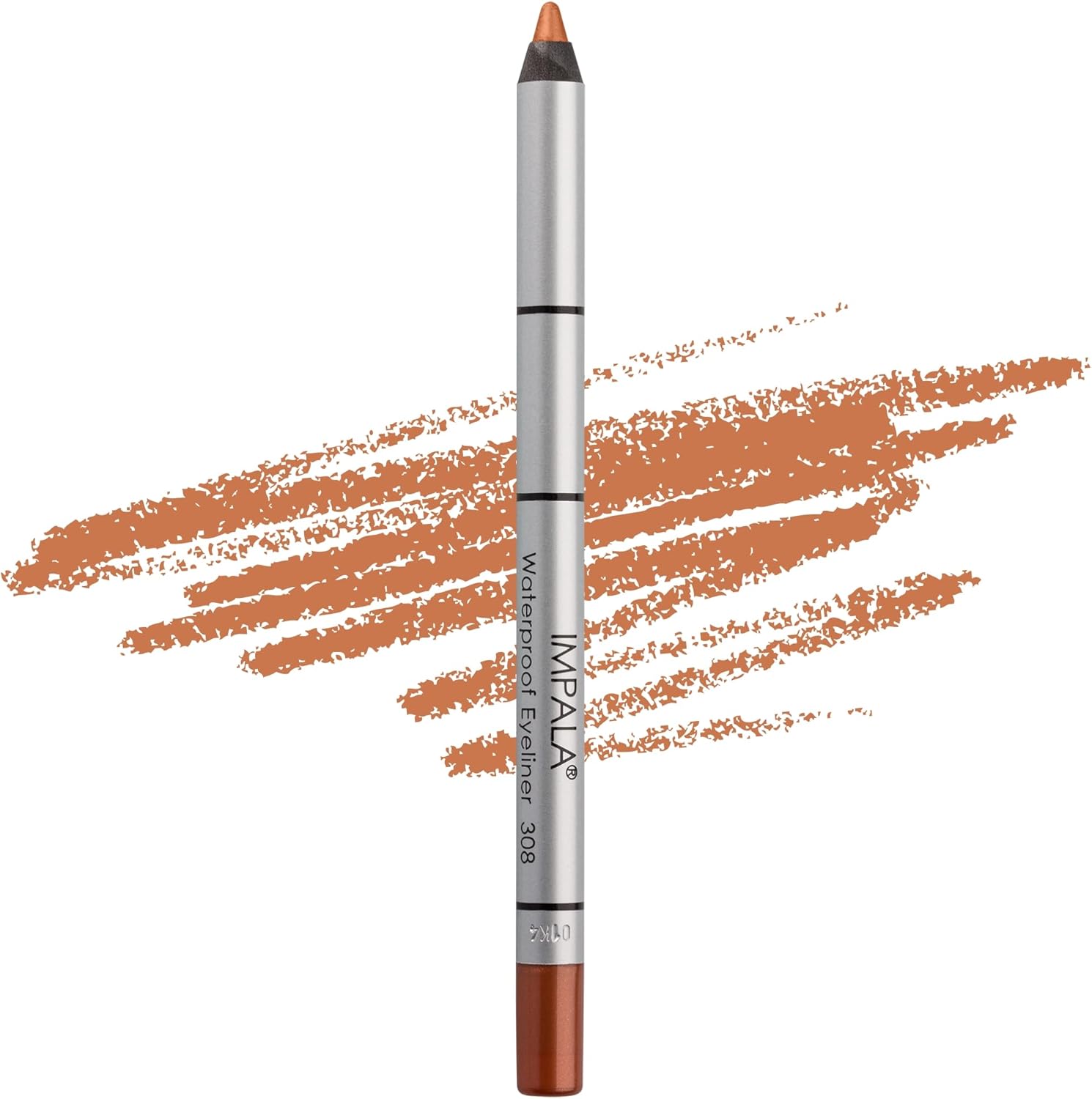 Detalle de Impala Crayon Yeux Crémeux et Waterproof – Bronze Clair 308, contours nets et effet smoky