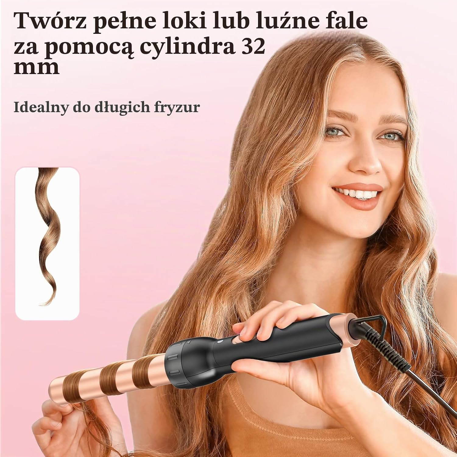 Detalle 2 de BESTOPE MIX L-F9 lokówka 5 w 1 z ceramicznymi nasadkami 9–32 mm