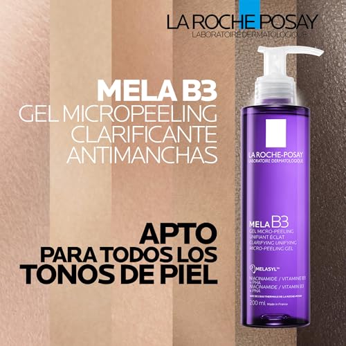 Detalle 2 de La Roche-Posay Gel Limpiador Mela B3 200 ml: purifica, suaviza y renueva la piel