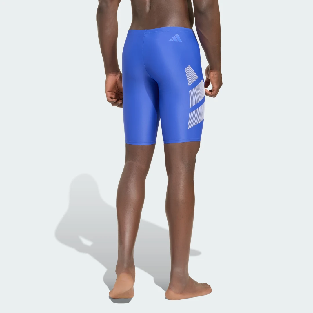 Detalle 2 de BAÑADOR LARGO BIG BARS SWIM de Adidas — azul