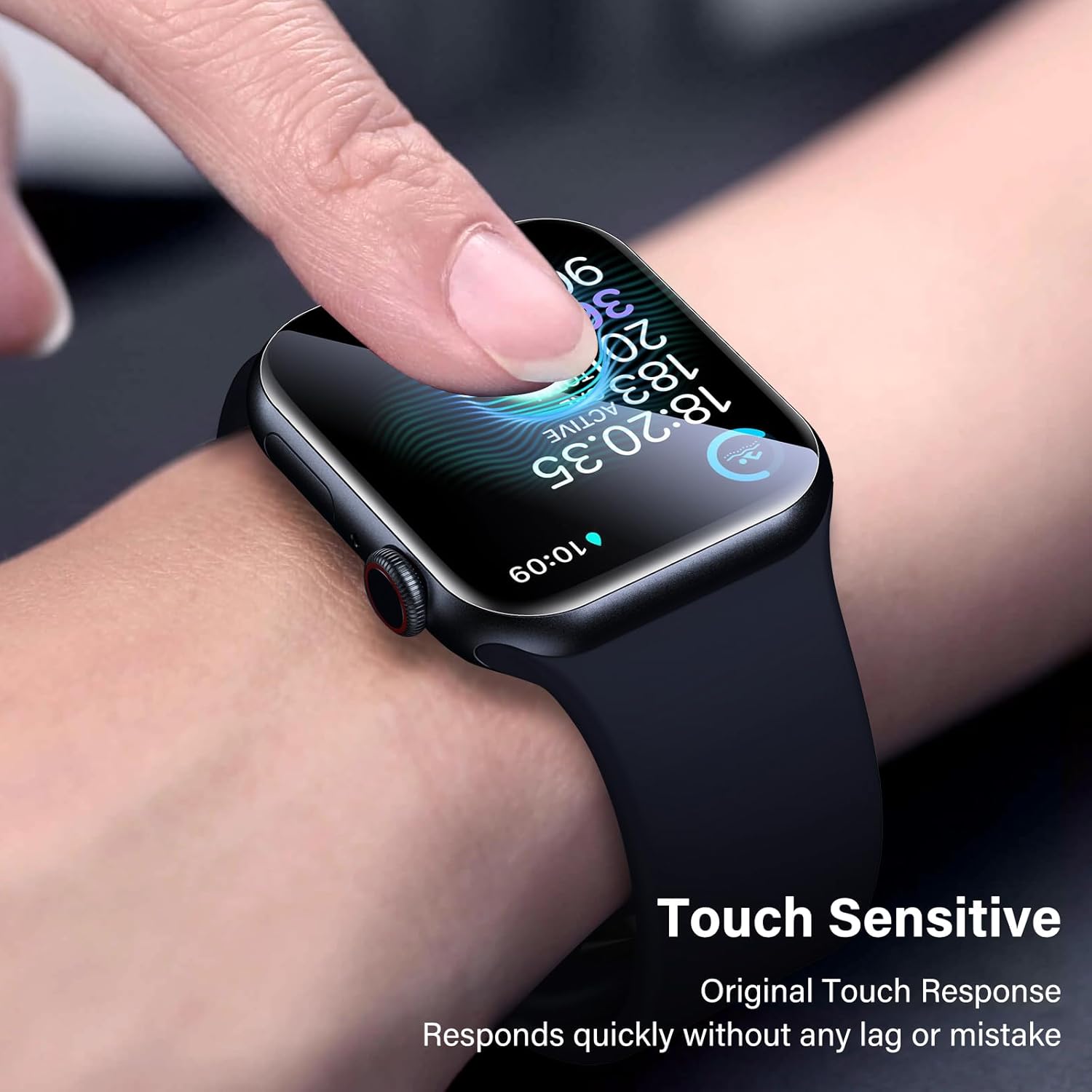 Thumbnail 3 de UniqueMe Apple Watch 45mm screen protector 2 pack