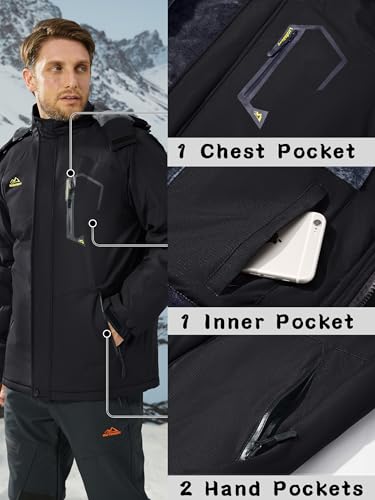 Thumbnail 5 de KEFITEVD Chaqueta Esquí Impermeable XL