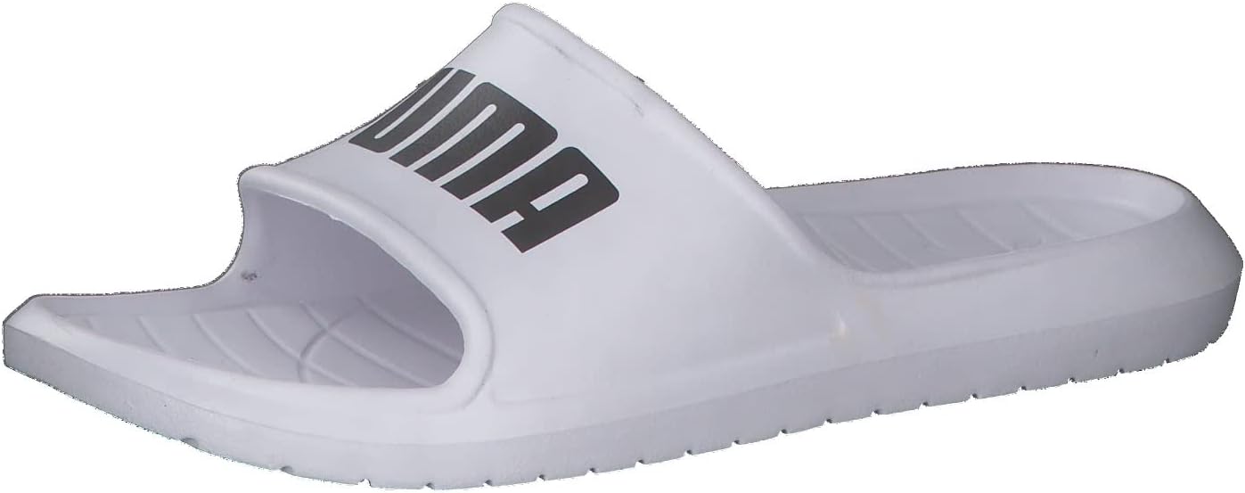 Detalle de PUMA Divecat V2 Lite Infradito Unisex - Comfort sostenibile per l’estate (Puma White/Puma Black, 43 EU)