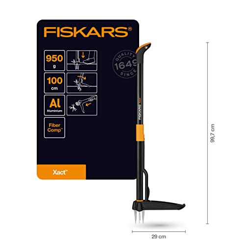 Detalle 2 de Fiskars Xact desbrozadora jardín 1 metro