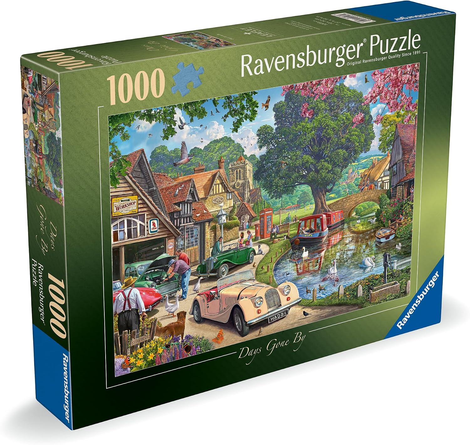 Thumbnail 1 de Ravensburger Days Gone By 1000 Piece Jigsaw Puzzle (Age 12+) — 70 x 50cm finished size