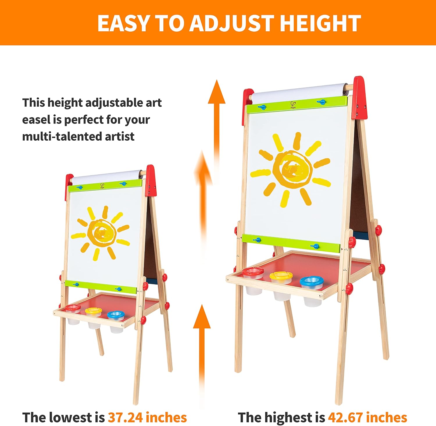 Thumbnail 5 de Hape E1010 Kids Magnetic Art Easel 🎨