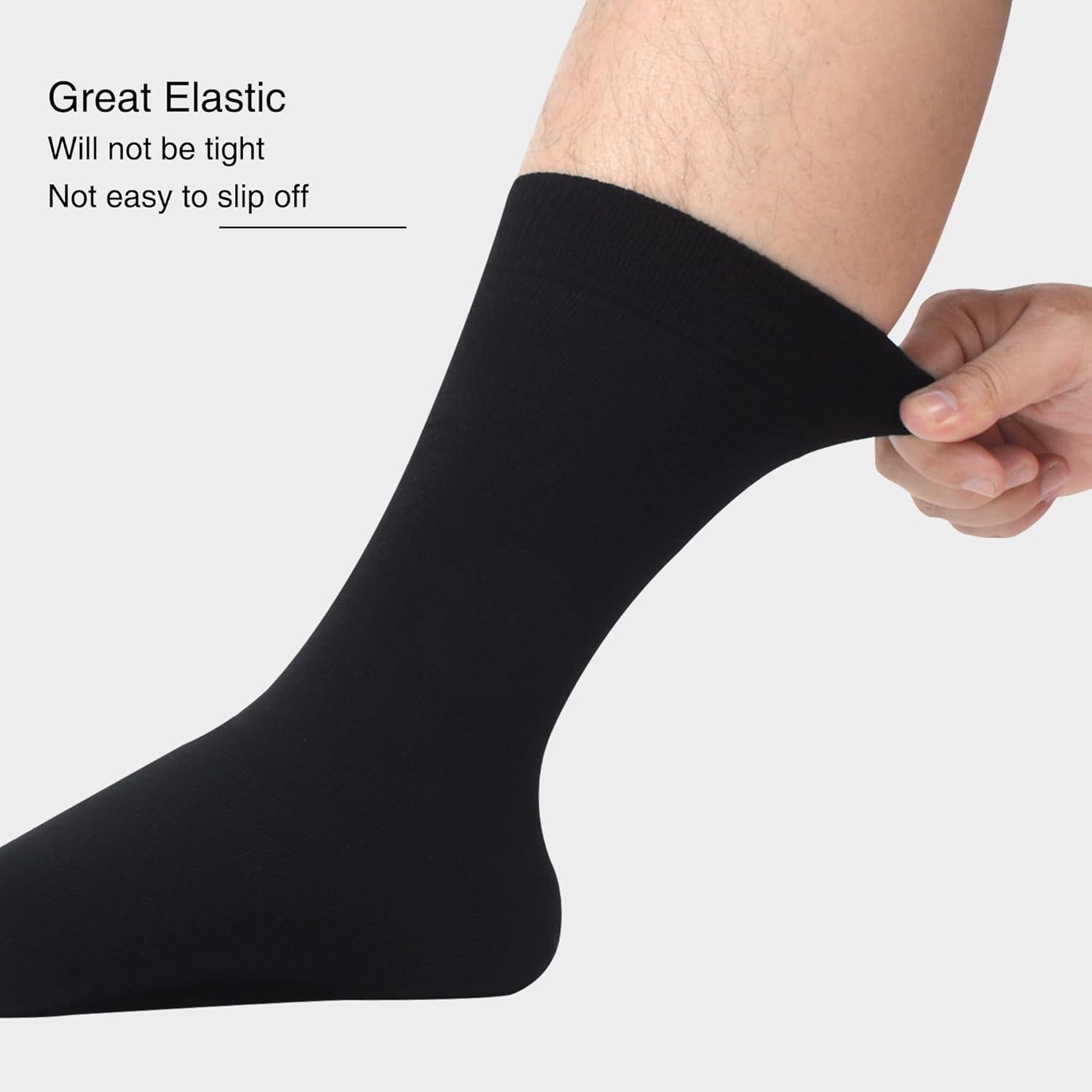 Thumbnail 5 de WeciBor Men's Bamboo Socks 6/12 Pack: Breathable, Soft, Seamless Comfort