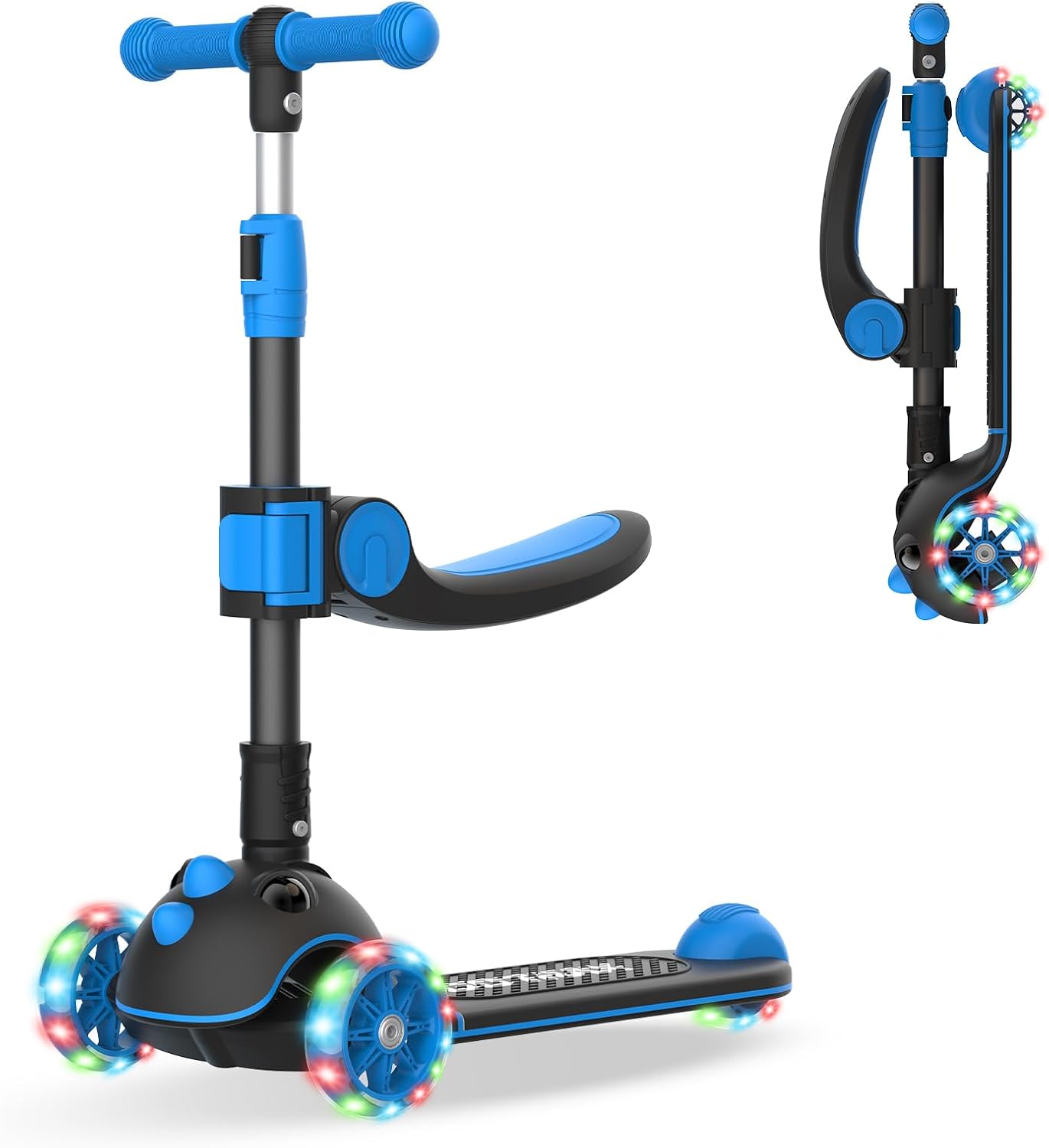 Detalle de Gotrax KS3 Pro Kids Folding Scooter with Seat ๐ด