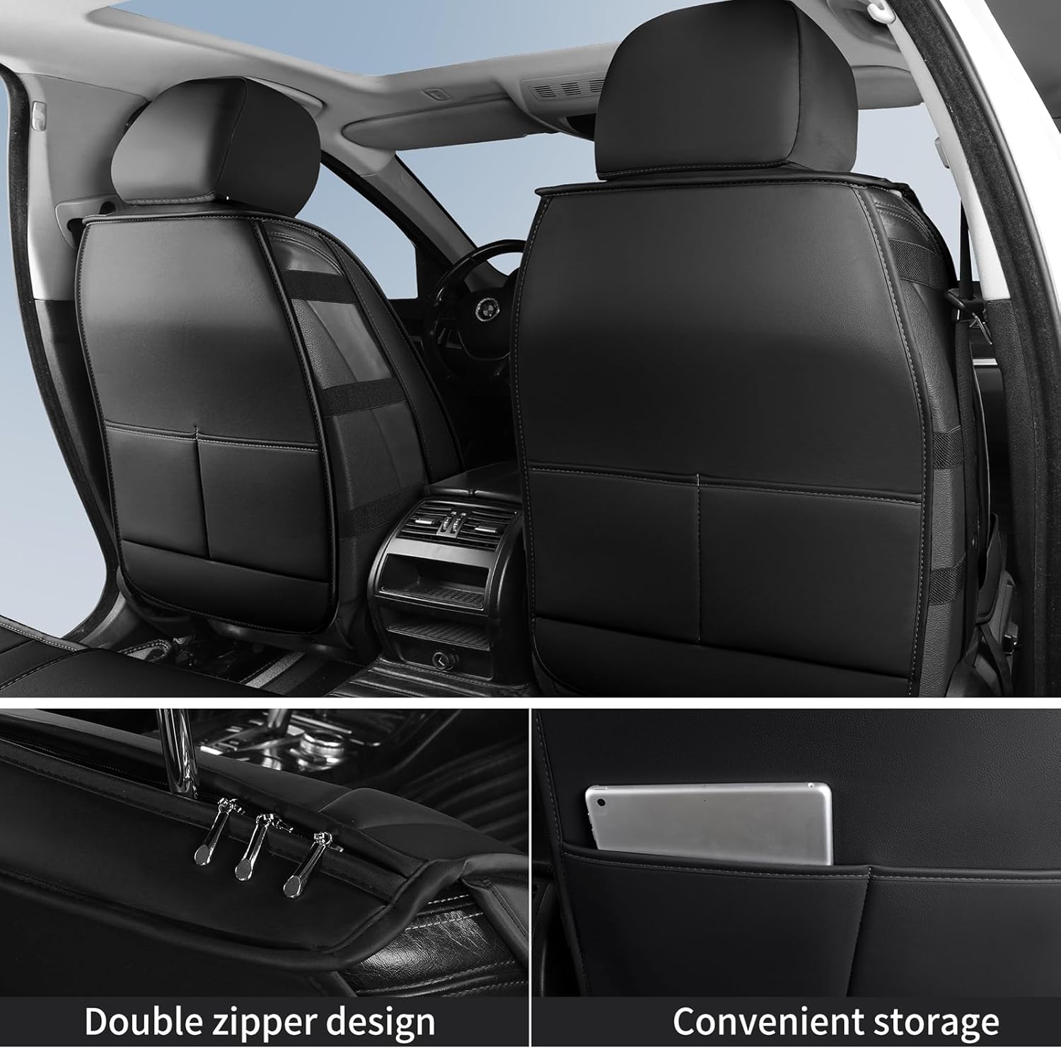 Detalle de HChengkikz Car Seat Covers 5 PCS Set
