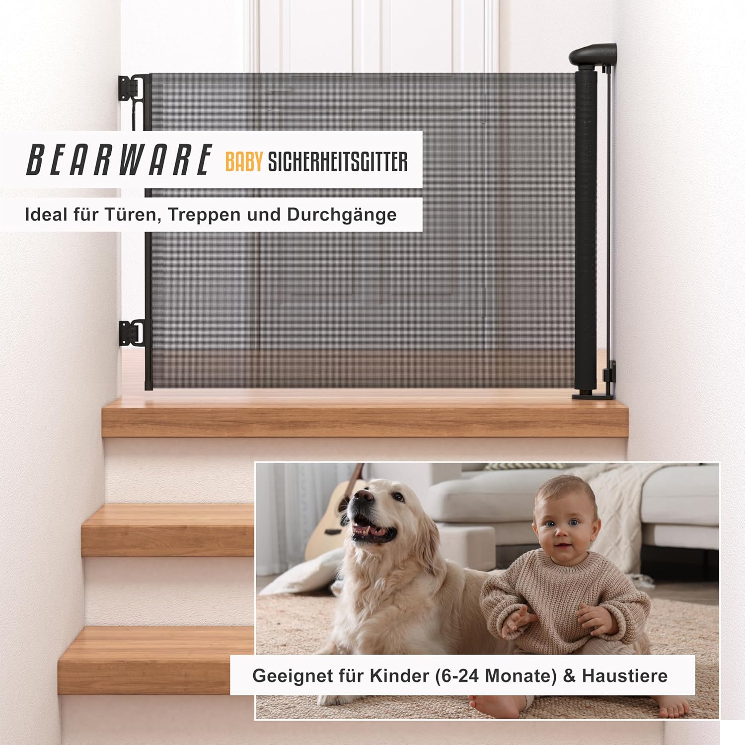 Thumbnail 5 de CSL Schutzgitter Treppe bis 180 cm 🚪