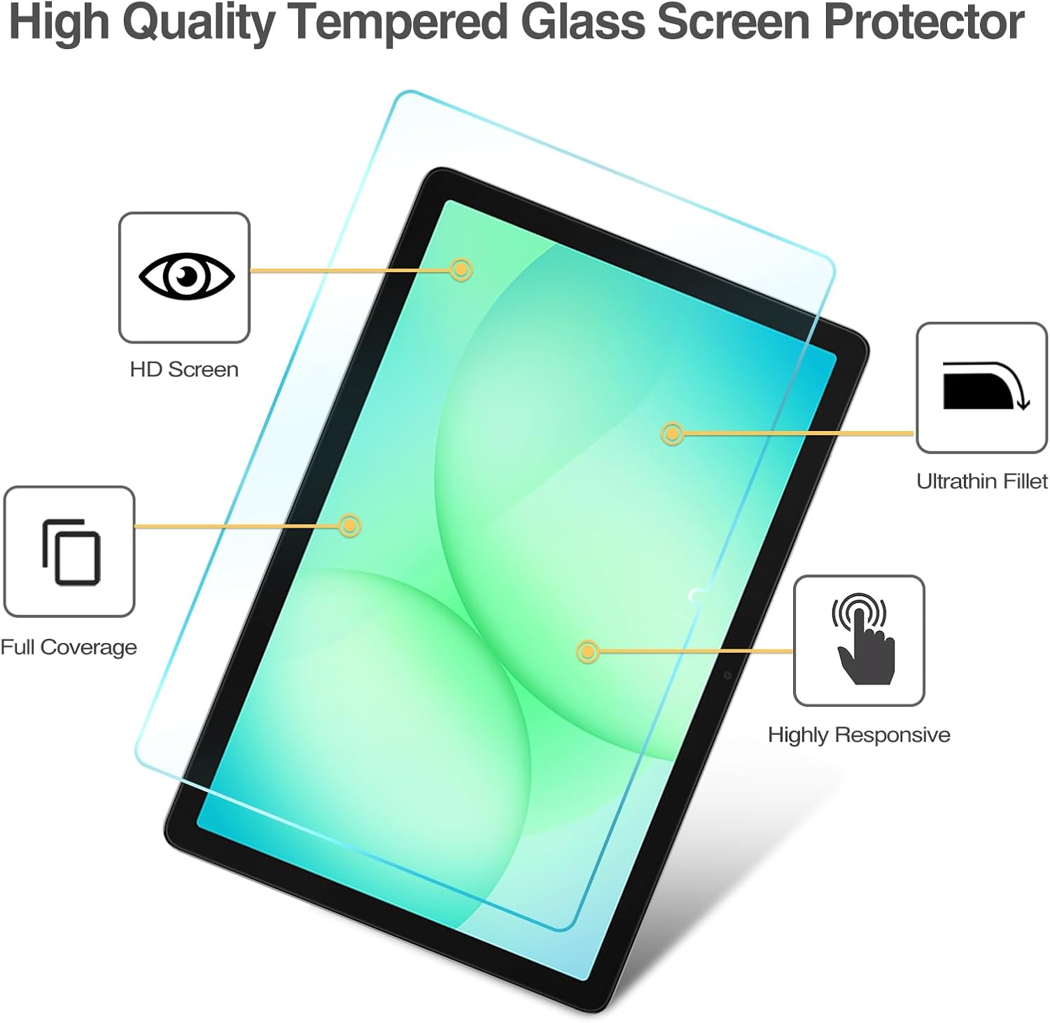Detalle 2 de ProCase Screen Protector for Galaxy Tab A11 Plus 11"