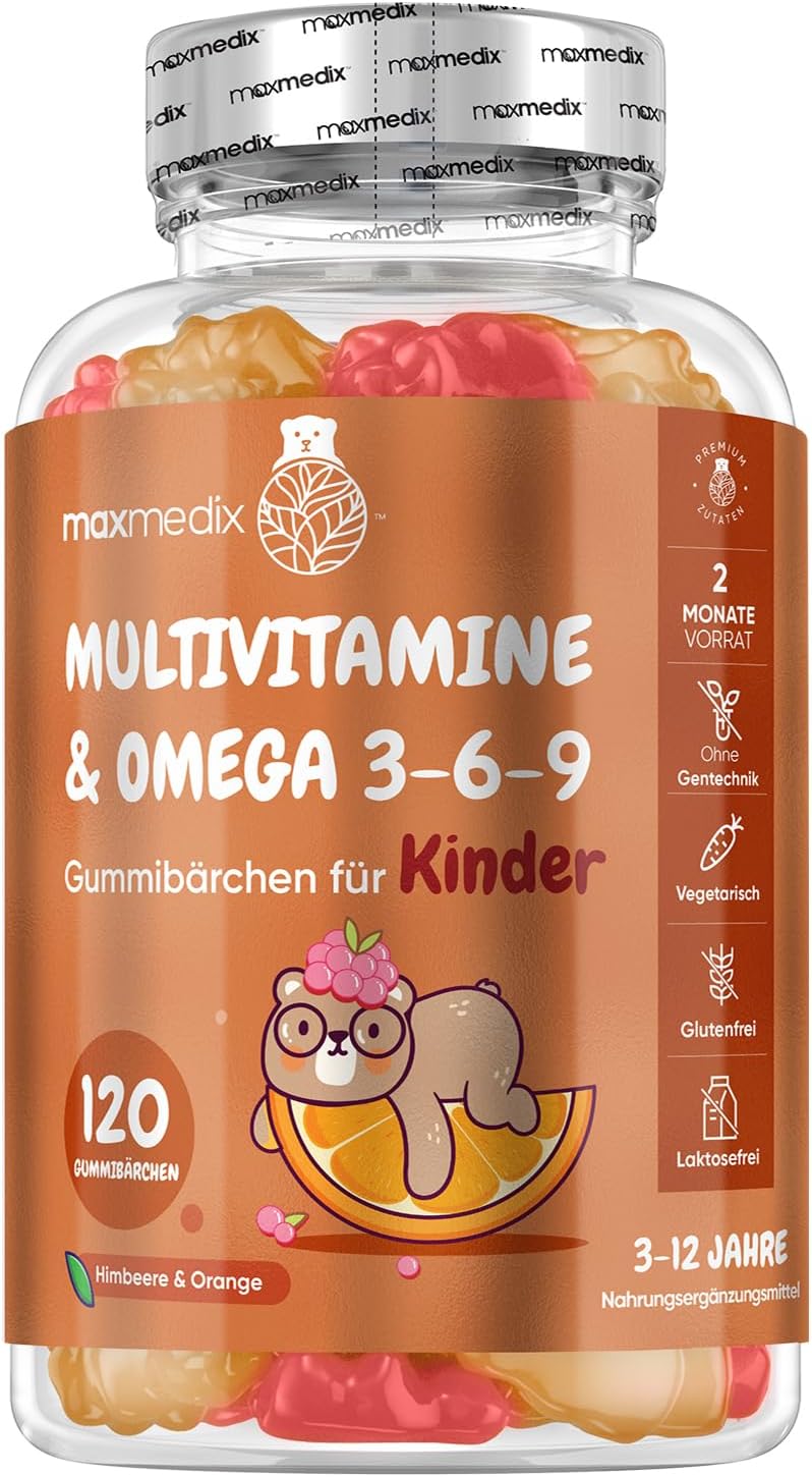 Detalle de Multivitamin Gummibärchen Kinder 120 Stück