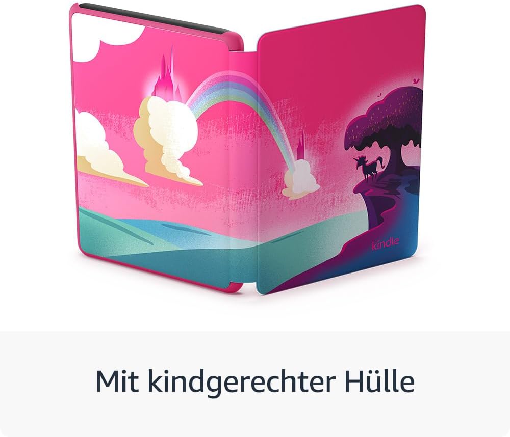 Detalle de Amazon Kindle Kids (neueste Generation) – Falls es kaputtgeht, ersetzen wir es, Einhorn-Design