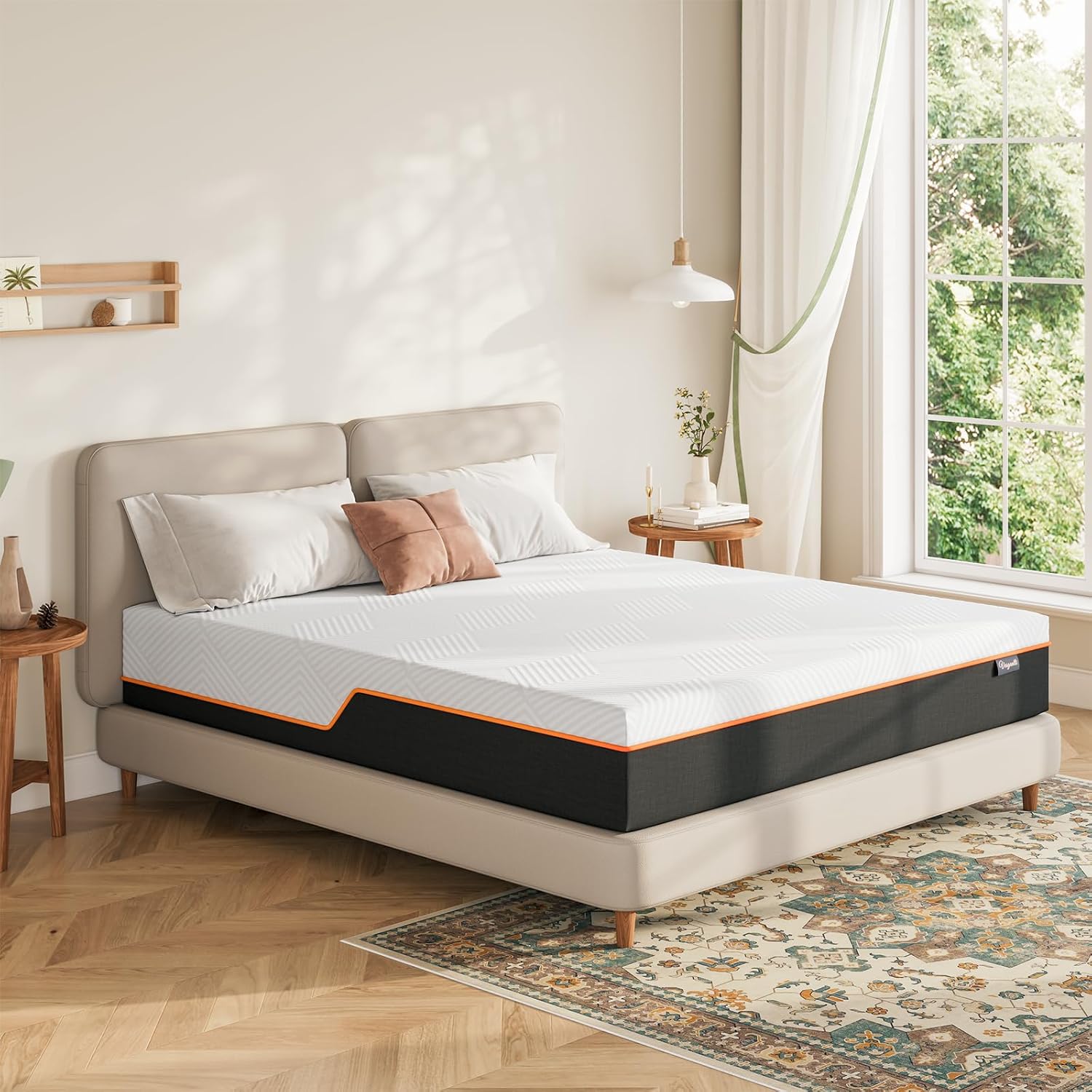 Detalle 2 de Vesgantti 120x190x16cm Small Double Gel Memory Foam Mattress