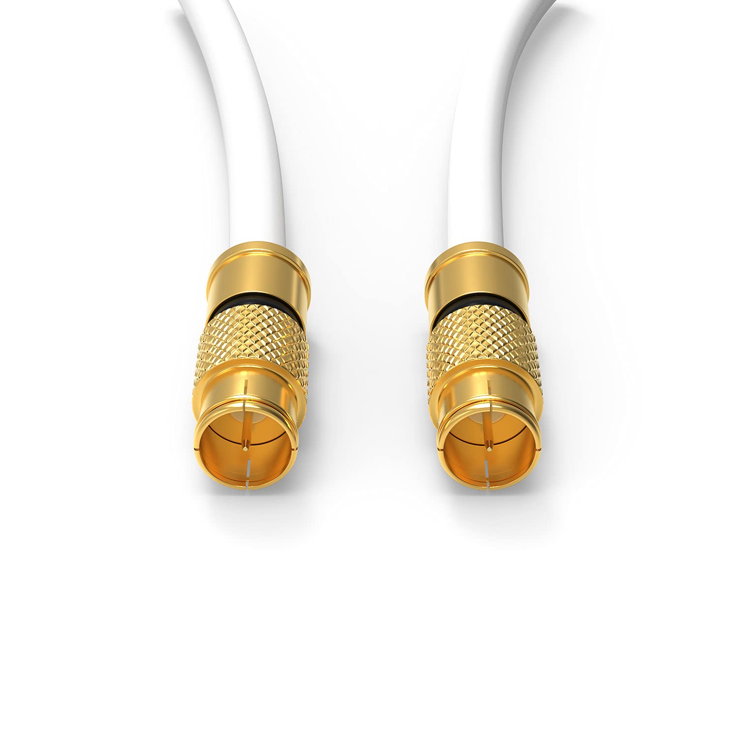 Thumbnail 6 de RedStar24 SAT Kabel 1 m 135 dB – Koaxial Antennenkabel mit Quick F-Stecker, 75 Ω, 5‑fach geschirmt
