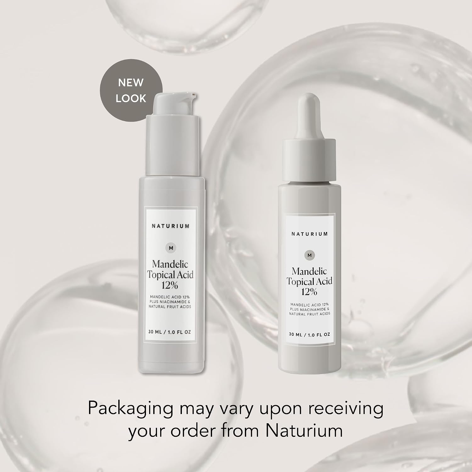 Detalle de Naturium Mandelic Topical Acid 12% Plus Niacinamide (1 oz) — leave-on exfoliating anti-aging treatment